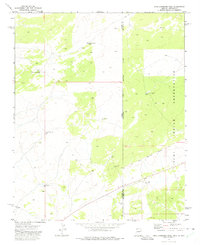 High Lonesome Well 1971 topographic map thumbnail