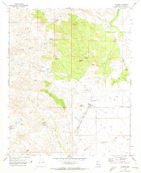 Hillside 1969 topographic map thumbnail