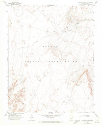 Hogansaani Spring 1968 topographic map thumbnail