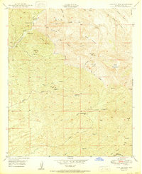 Holy Joe Peak 1950 topographic map thumbnail