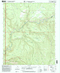 Hoodoo Knoll 1997 topographic map thumbnail