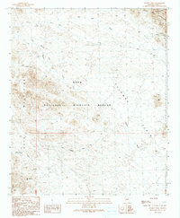 Hoodoo Well 1990 topographic map thumbnail