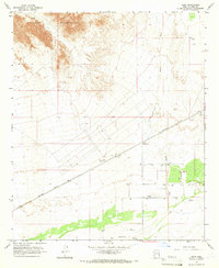 Horn 1965 topographic map thumbnail