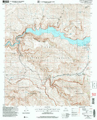 Horse Mesa Dam 2004 topographic map thumbnail