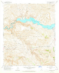Horse Mesa Dam 1964 topographic map thumbnail