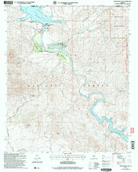 Horseshoe Dam 2004 topographic map thumbnail
