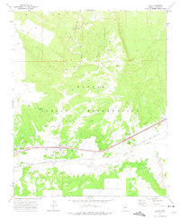 Houck 1971 topographic map thumbnail