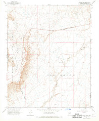 Howell Mesa 1967 topographic map thumbnail