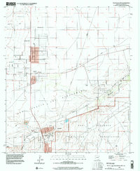 Huachuca City 1996 topographic map thumbnail