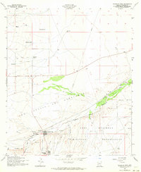 Huachuca Vista 1958 topographic map thumbnail