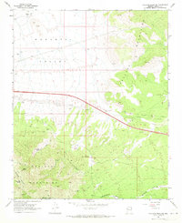 Hualapai Peak NE topographic map thumbnail
