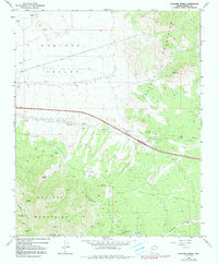 Hualapai Spring 1968 topographic map thumbnail
