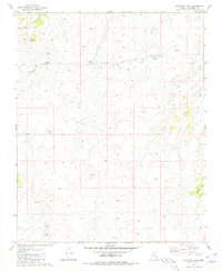 Hualapai Tank 1981 topographic map thumbnail