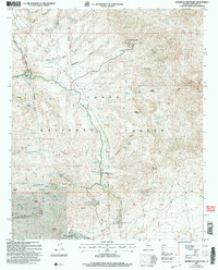 Humboldt Mountain 2004 topographic map thumbnail