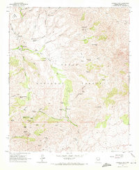 Humboldt Mtn. 1964 topographic map thumbnail