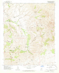 Humboldt Mtn. 1964 topographic map thumbnail