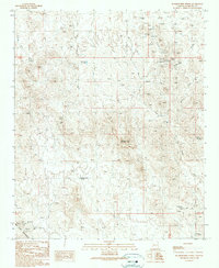 Hummingbird Spring 1990 topographic map thumbnail