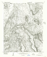 Hurricane Cliffs 2 NW topographic map thumbnail