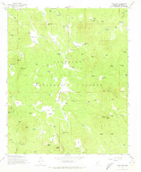 Hutch Mtn. 1965 topographic map thumbnail