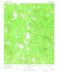 Hutch Mtn. 1965 topographic map thumbnail