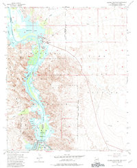 Imperial Reservoir 1955 topographic map preview