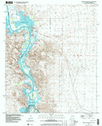 Imperial Reservoir 1997 topographic map thumbnail