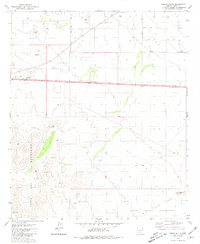 Indian Butte 1981 topographic map thumbnail