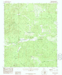 Indian Peak 1986 topographic map thumbnail