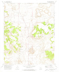 Indian Wells 1973 topographic map thumbnail