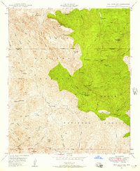 Iron Mountain 1948 topographic map thumbnail