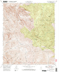Iron Mountain 1948 topographic map thumbnail