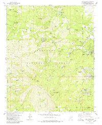 Iron Springs 1979 topographic map thumbnail