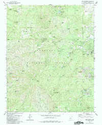 Iron Springs 1979 topographic map thumbnail