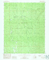 Jacob Lake 1988 topographic map thumbnail