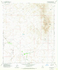 Javelina Peak 1966 topographic map thumbnail