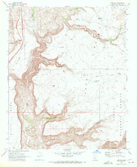 Joes Hill 1969 topographic map preview