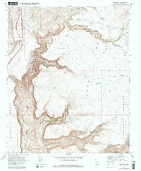 Joes Hill 1969 topographic map thumbnail