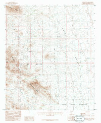 Johnson Well 1986 topographic map thumbnail