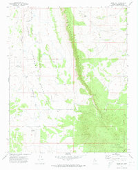 Jones Hill 1971 topographic map thumbnail