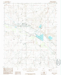 Joseph City 1986 topographic map thumbnail
