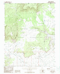 Kaibab 1988 topographic map thumbnail