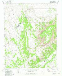 Kaibito 1981 topographic map thumbnail