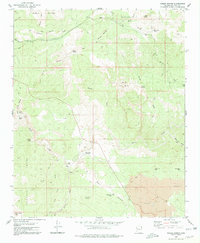 Kaiser Spring 1980 topographic map thumbnail