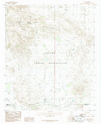 Kaka 1986 topographic map thumbnail