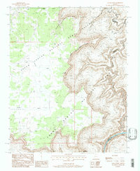 Kanab Point 1988 topographic map thumbnail