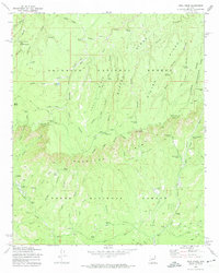 Kehl Ridge 1972 topographic map thumbnail
