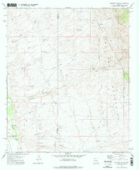 Kielberg Canyon 1972 topographic map thumbnail