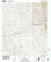 Kielberg Canyon 1996 topographic map thumbnail