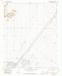Kingman Airport 1968 topographic map thumbnail