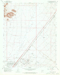 Kingman Airport 1968 topographic map thumbnail